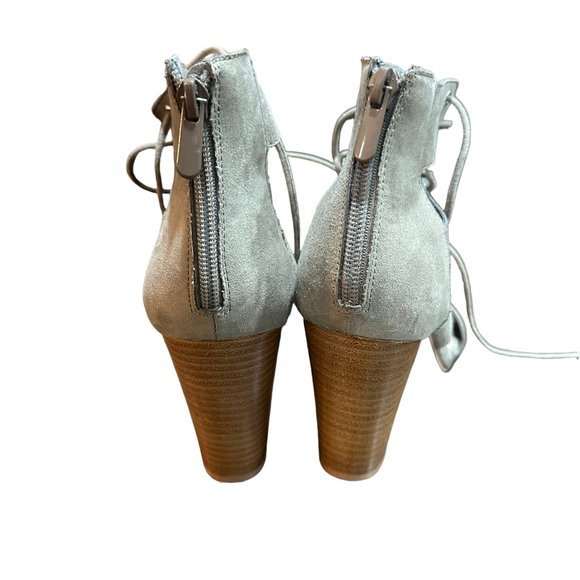 Torrid Women's Eyelet Caged Heel Taupe‎ Size 8 Excellent Condition - Picture 3 of 8